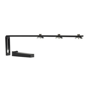Tillbehör: Vinkel 20 cm, Svart, till Flexi-skena